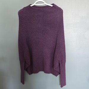 Suzy Shier Plum Cowl Neck Sweater
